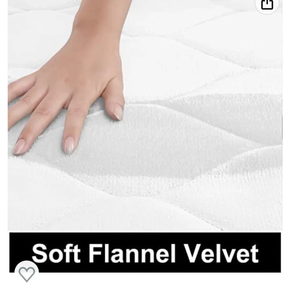 NWOT- Never used Colorxy Memory Foam Bathroom Rugs, White (rug was too small)